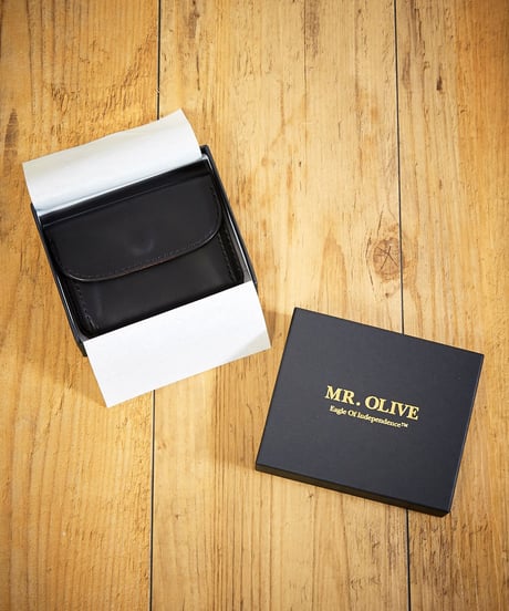 MR.OLIVE E.O.I ミスターオリーブ / HORWEEN CHROMEXCEL LEATHER / MINI WALLET / ME116H