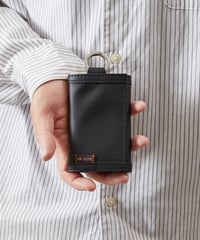 MR.OLIVE ミスターオリーブ E.O.I / 別注ポリッシュドスムースレザーコンパクトミニウォレット 牛革財布 / ME100A