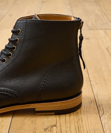 PADRONE パドローネ / LACE UP BOOTS with BACK ZIP [ANTONIO] バックジップレースアップレザーブーツ / PU8054-1102