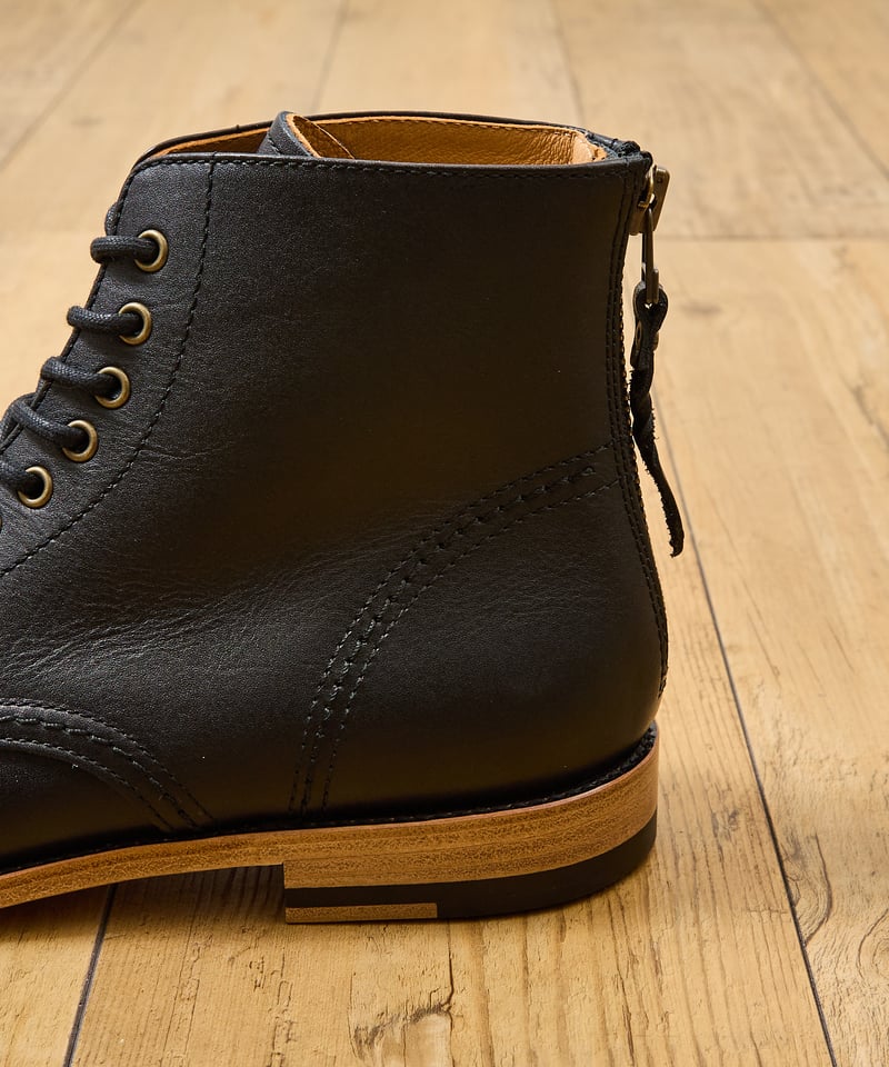 PADRONE パドローネ / LACE UP BOOTS with BACK ZIP [AN