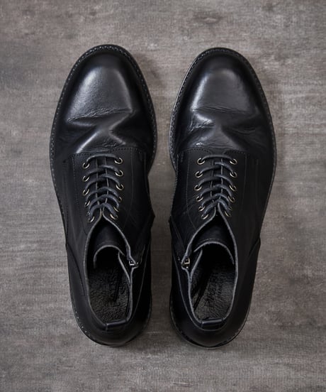 PADRONE パドローネ / CHUKKA BOOTS with SIDE ZIP [BAGGIO] サイドジップ付レザーチャッカブーツ / PU7358-1205