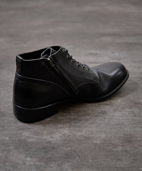 PADRONE パドローネ / CHUKKA BOOTS with SIDE ZIP [BAGGIO] サイドジップ付レザーチャッカブーツ / PU7358-1205