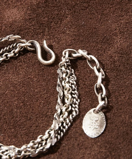 HARIM ハリム / TRIPLE CHAIN BLACELET / HRC014