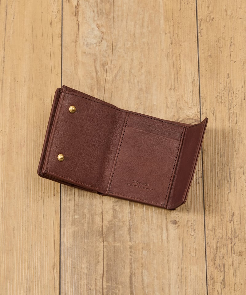 SLOW スロウ / Ex.bono-clasp mini wallet 別注栃木レザーコンパ