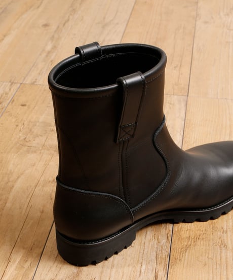 PADRONE パドローネ / SHORT WORK BOOTS (WATER PROOF LEATHER) ウォータープルーフワークブーツ ペコスブーツ レインブーツ / PU7358-1127