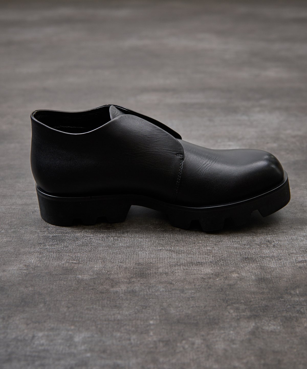 PADRONE パドローネ / INSTEP GORE SHORT BOOTS with Ch