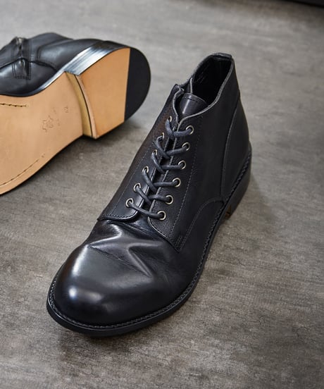 PADRONE パドローネ / CHUKKA BOOTS with SIDE ZIP [BAGGIO] サイドジップ付レザーチャッカブーツ / PU7358-1205