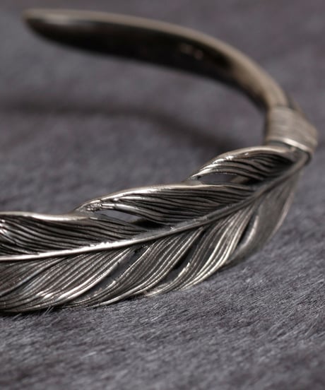 HARIM ハリム / Owl feather bangle SILVER / HRA023SV
