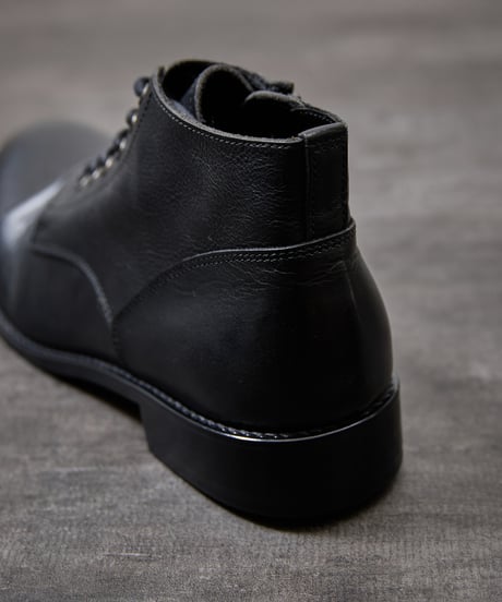 PADRONE パドローネ / CHUKKA BOOTS with SIDE ZIP [BAGGIO] サイドジップ付レザーチャッカブーツ / PU7358-1205