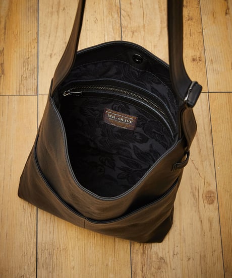MR.OLIVE E.O.I ミスターオリーブ / WATER PROOF WASHABLE LEATHER / 2WAY TOTE & SHOULDER BAG / ME685