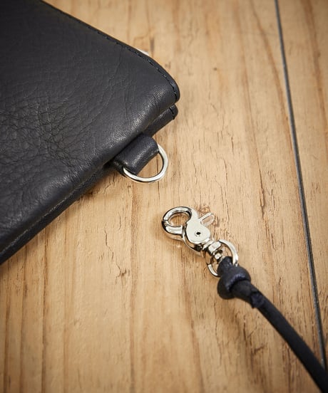 MR.OLIVE E.O.I ミスターオリーブ / WATER PROOF WASHABLE LEATHER / ZIPPER SMALL SACOCHE / ME680