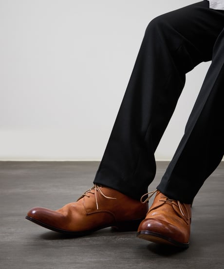 PADRONE パドローネ / DERBY PLAIN TOE SHOES [JACK] 外羽根プレーントゥレザーシューズ / PU7358-2001