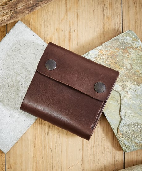 MR.OLIVE E.O.I ミスターオリーブ / HORWEEN CHROMEXCEL LEATHER / SHORT TRACKERS WALLET / ME125H