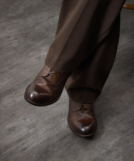 PADRONE パドローネ / CHUKKA BOOTS with SIDE ZIP [BAGGIO] サイドジップ付レザーチャッカブーツ / PU7358-1205