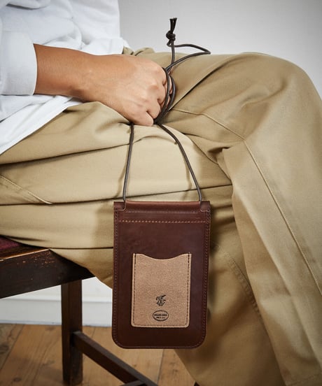 MR.OLIVE E.O.I ミスターオリーブ / HORWEEN CHROMEXCEL LEATHER / 2POCKET SACOCHE / ME686H