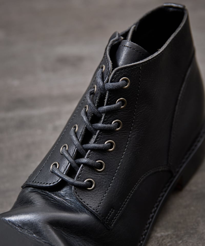 PADRONE パドローネ / CHUKKA BOOTS with SIDE ZIP [BAG
