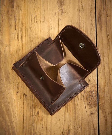 MR.OLIVE E.O.I ミスターオリーブ / HORWEEN CHROMEXCEL LEATHER / SUPER MINI WALLET / ME124H
