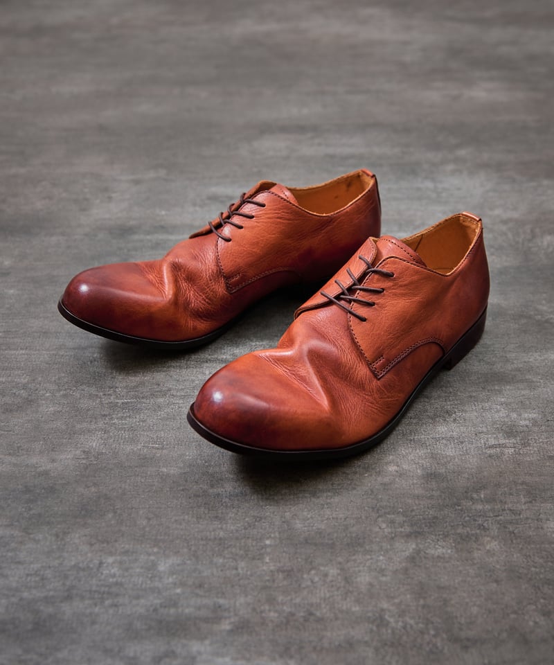 PADRONE パドローネ / DERBY PLAIN TOE SHOES [JACK] 外羽