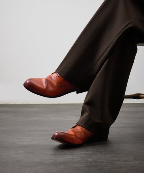 PADRONE パドローネ / DERBY PLAIN TOE SHOES [JACK] 外羽根プレーントゥレザーシューズ / PU7358-2001