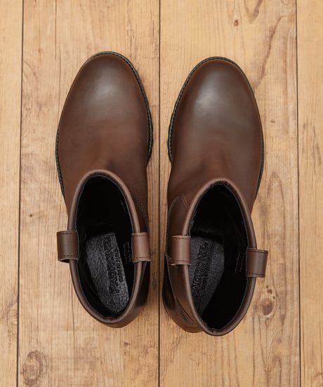 PADRONE パドローネ / SHORT WORK BOOTS (WATER PROOF LEATHER) ウォータープルーフワークブーツ ペコスブーツ レインブーツ / PU7358-1127