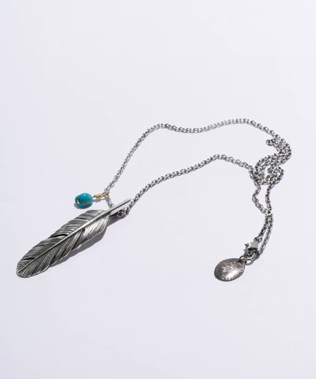 【B'z 稲葉浩志さん着用】HARIM ハリム / FEATHER CENTER S フェザー センター ネックレス / HRP120ox