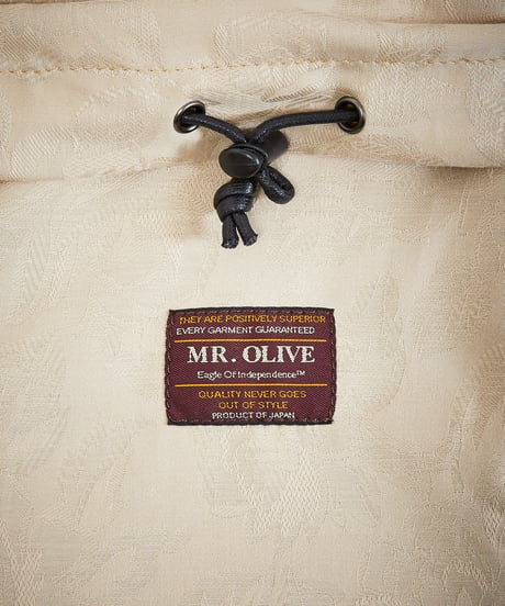 MR.OLIVE E.O.I ミスターオリーブ / WATER PROOF WASHABLE LEATHER / FLAT TOTE BAG (MEDIUM) / ME636
