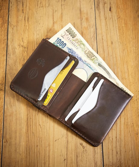 MR.OLIVE E.O.I ミスターオリーブ / HORWEEN CHROMEXCEL LEATHER / MINI WALLET / ME116H