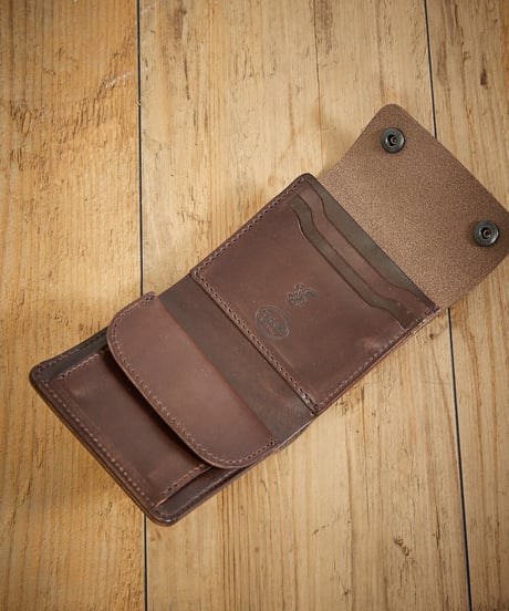 MR.OLIVE E.O.I ミスターオリーブ / HORWEEN CHROMEXCEL LEATHER / SHORT TRACKERS WALLET / ME125H