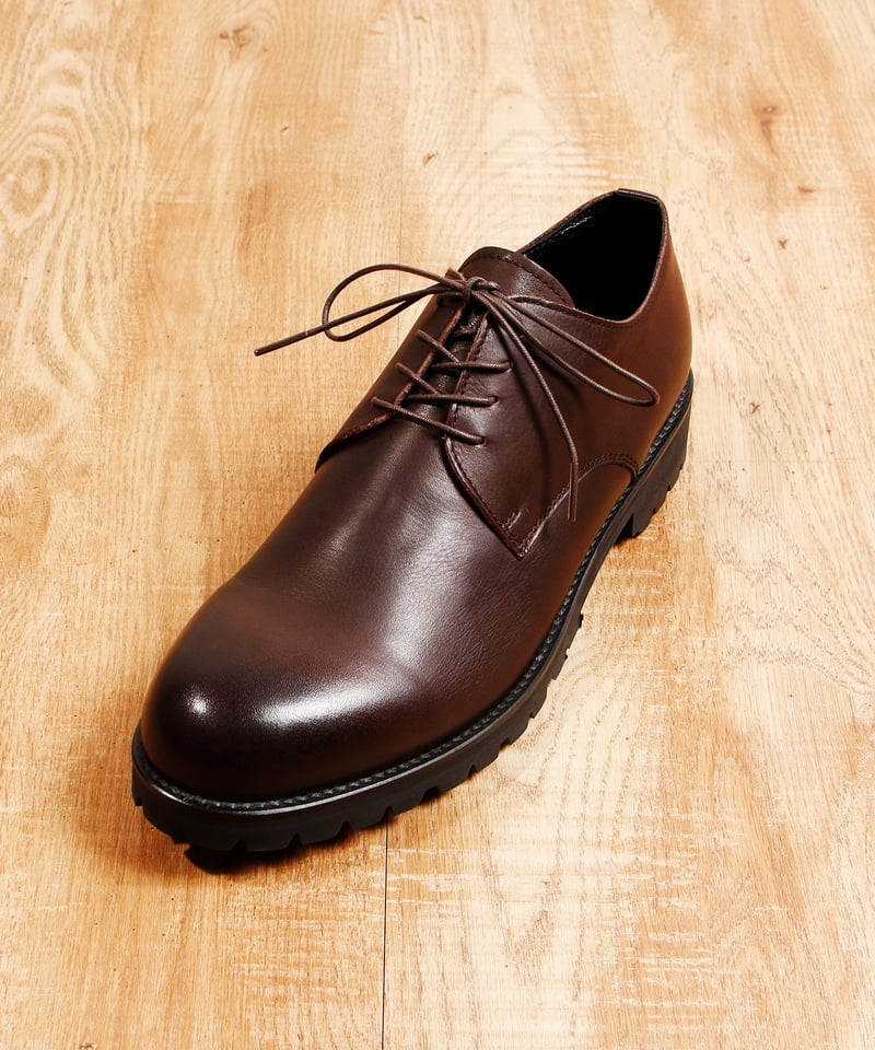 PADRONE パドローネ / DERBY PLAIN TOE SHOES [JACK] 別注