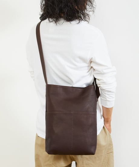 MR.OLIVE E.O.I ミスターオリーブ / WATER PROOF WASHABLE LEATHER / 2WAY TOTE & SHOULDER BAG / ME685