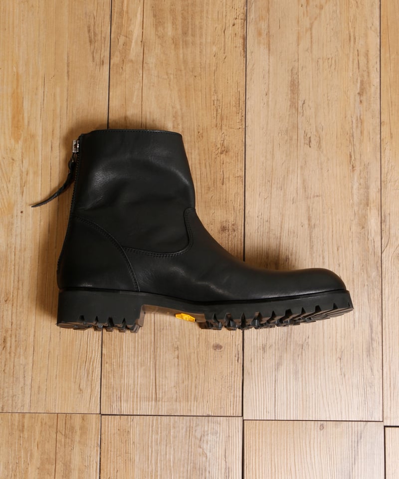 PADRONE パドローネ / BACK ZIP BOOTS 別注 撥水 防水バックジップレザ