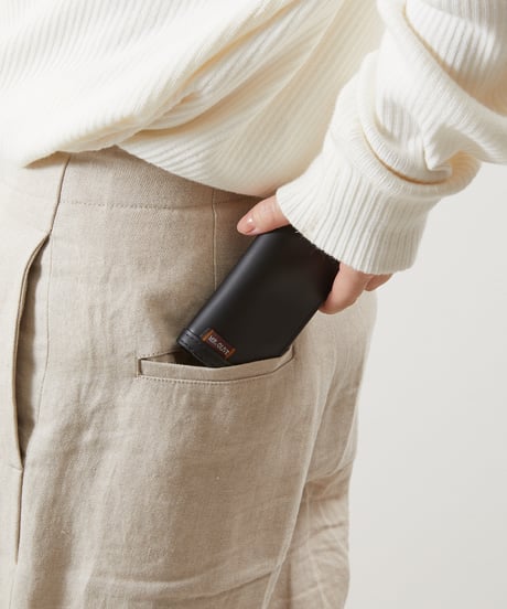 MR.OLIVE ミスターオリーブ E.O.I / 別注ポリッシュドスムースレザーコンパクトミニウォレット 牛革財布 / ME100A