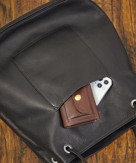 MR.OLIVE E.O.I ミスターオリーブ / WATER PROOF WASHABLE LEATHER / 2WAY CYLINDER BAG / ME645