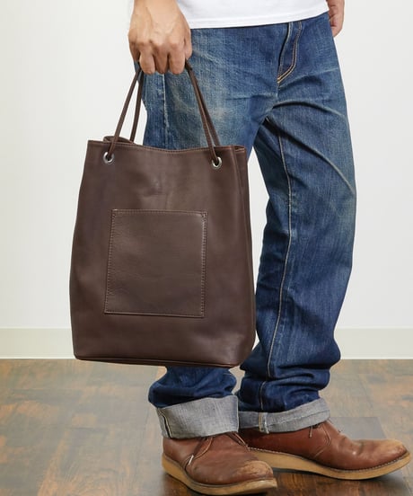 MR.OLIVE E.O.I ミスターオリーブ / WATER PROOF WASHABLE LEATHER / 2WAY CYLINDER BAG / ME645