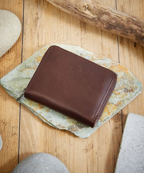 MR.OLIVE E.O.I ミスターオリーブ / HORWEEN CHROMEXCEL LEATHER / COMPACT ZIP WALLET / ME123H