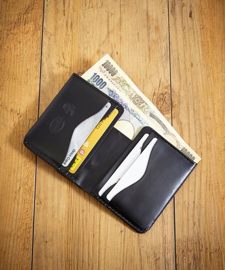 MR.OLIVE E.O.I ミスターオリーブ / HORWEEN CHROMEXCEL LEATHER / MINI WALLET / ME116H