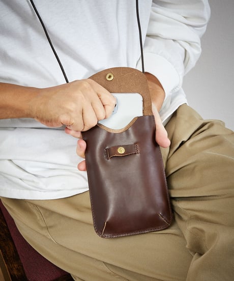 MR.OLIVE E.O.I ミスターオリーブ / HORWEEN CHROMEXCEL LEATHER / 2POCKET SACOCHE / ME686H