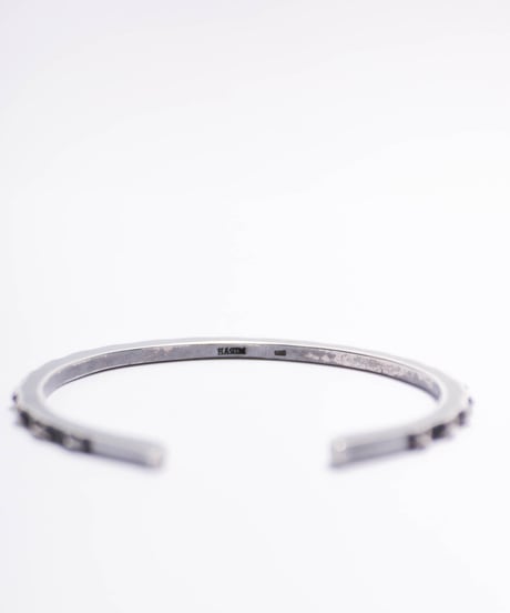 HARIM ハリム / Nail Heads Bangle SILVER / HRA025SV