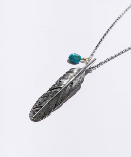 【B'z 稲葉浩志さん着用】HARIM ハリム / FEATHER CENTER S フェザー センター ネックレス / HRP120ox
