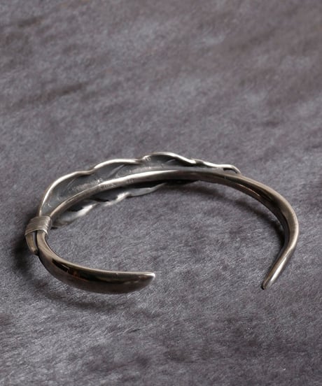 HARIM ハリム / Owl feather bangle SILVER / HRA023SV