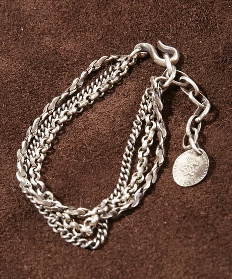 HARIM ハリム / TRIPLE CHAIN BLACELET / HRC014