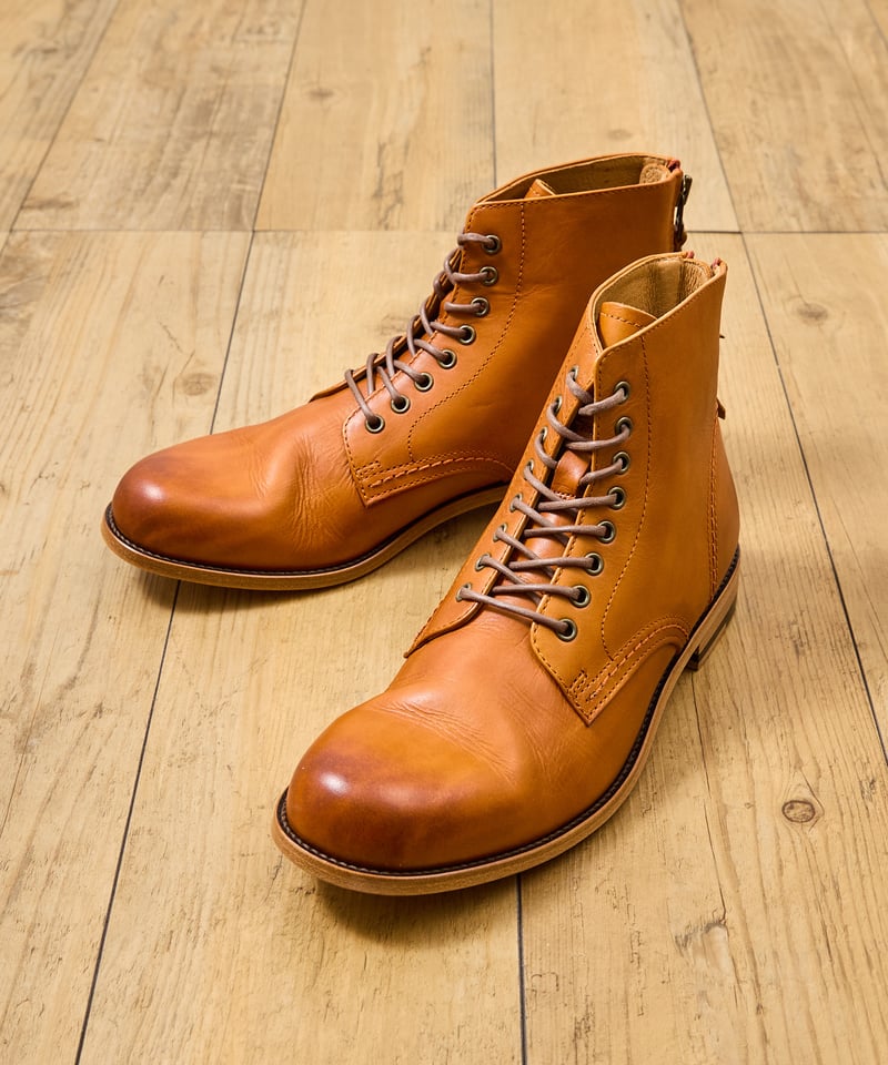 PADRONE パドローネ / LACE UP BOOTS with BACK ZIP [AN