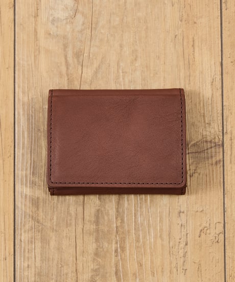 SLOW スロウ / Ex.bono-clasp mini wallet 別注栃木レザーコンパクトウォレット ミニウォレット 日本製牛革財布 / SO739IA