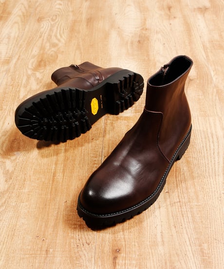 PADRONE パドローネ / WATER PROOF LEATHER SIDE ZIP BOOTS [RAUL] 別注ウォータープルーフサイドジップレザーブーツ / PU7358-1126