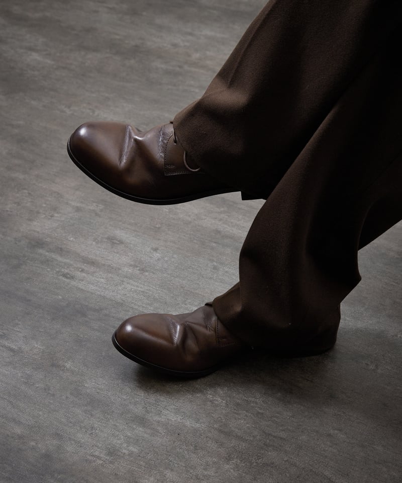 PADRONE パドローネ / DERBY PLAIN TOE SHOES [JACK] 外羽