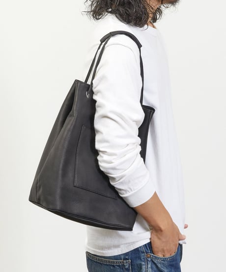 MR.OLIVE E.O.I ミスターオリーブ / WATER PROOF WASHABLE LEATHER / 2WAY CYLINDER BAG / ME645