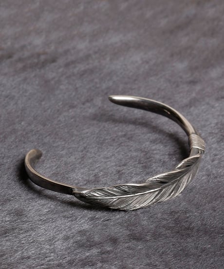 HARIM ハリム / Owl feather bangle SILVER / HRA023SV