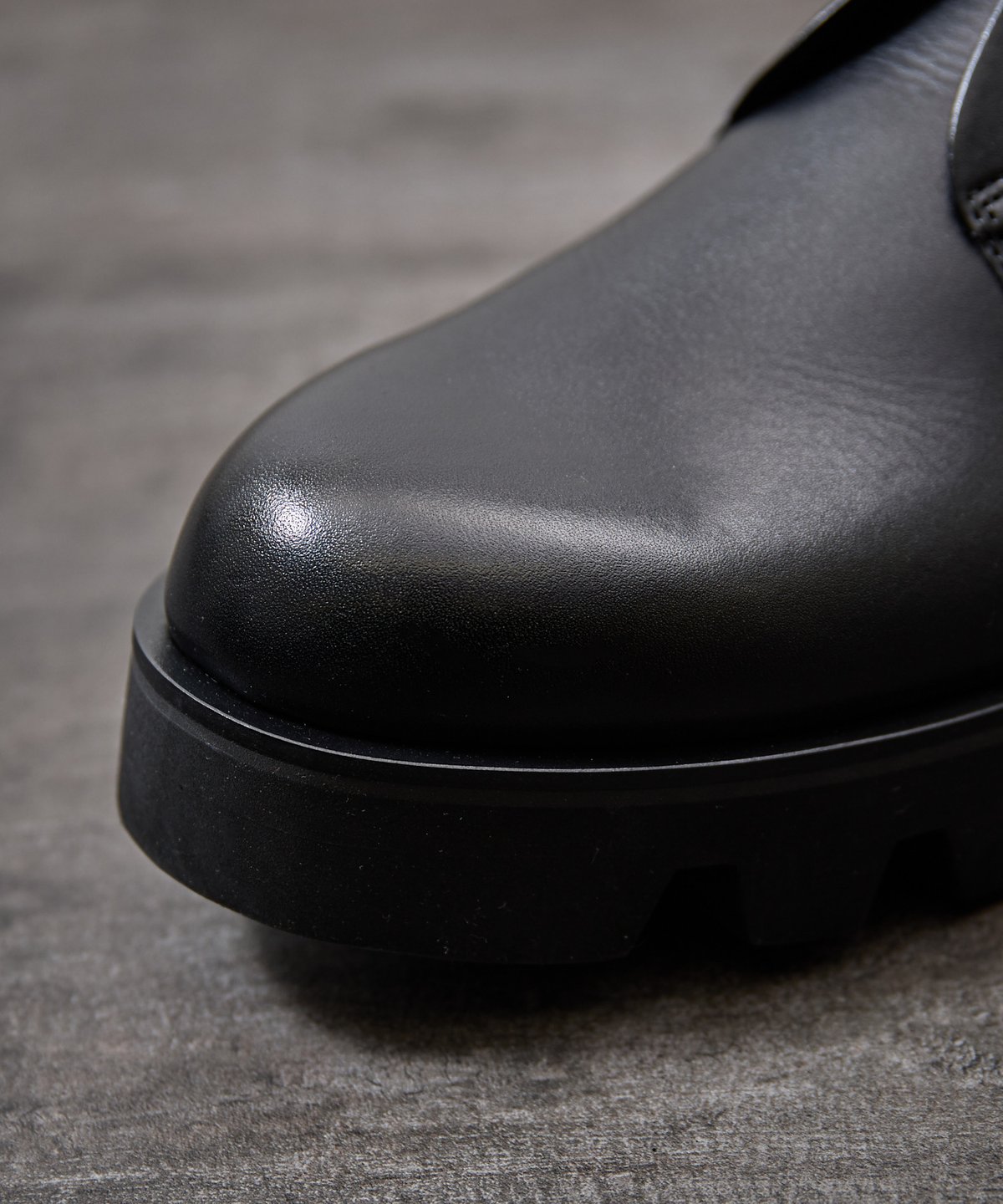 PADRONE パドローネ / INSTEP GORE SHORT BOOTS with Ch