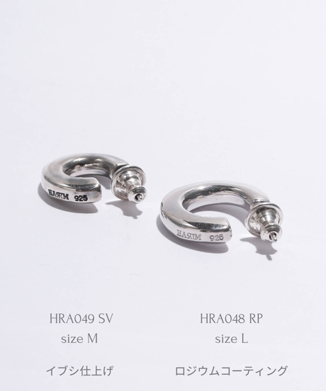 【SnowMan宮舘涼太さん着用】 HARIM ハリム / Good pierce M SV  グッドピアス片耳 / HRA049 SV