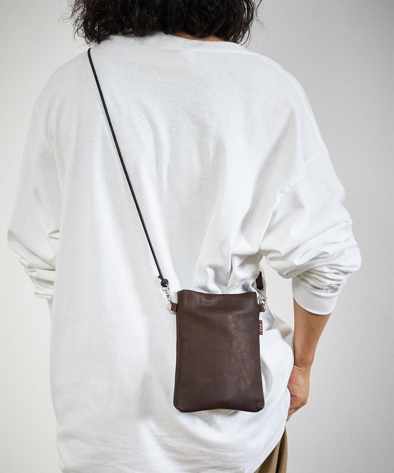 MR.OLIVE ミスターオリーブ レザーサコッシュ バッグ MR.OLIVE ショルダーバッグ MR.OLIVE/ミスターオリーブ WATER